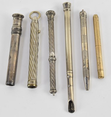 Lot 344 - SAMPSON MORDAN & CO; a white metal fountain...