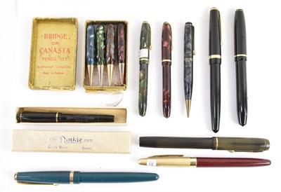 Lot 266 - CONWAY STEWART; a collection of nine vintage...