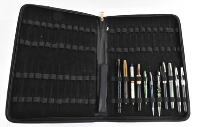 Lot 268 - A collection of eleven assorted vintage pens,...