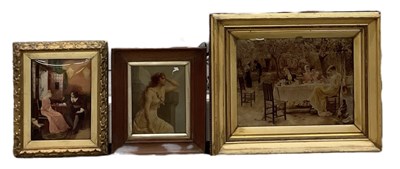 Lot 271 - Three Victorian crystoleums comprising a...