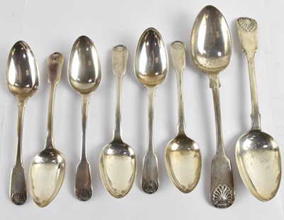 Lot 1116 - J E TERREY & CO; a set of six George III...