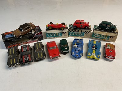 Lot 137 - SCALEXTRIC; a quantity of early Scalextric...