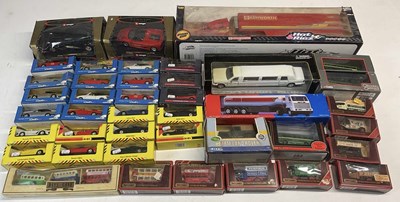 Lot 268 - A quantity of boxed diecast vehicles, to...