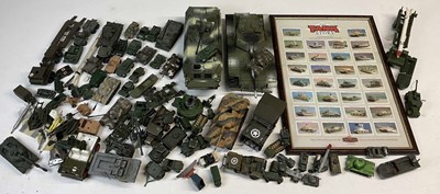 Lot 198 - A large quantity of military toys, to include...