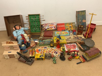 Lot 183 - A large group of toys and games, to include...