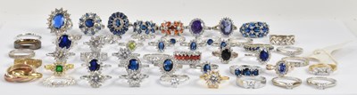 Lot 1314 - A large collection of assorted 925 silver...
