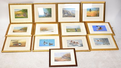 Lot 421 - DENNIS GREEN (1942-2024); twelve gouache...