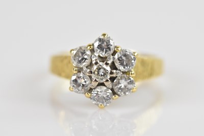 Lot 2274 - BOODLE & DUNTHORNE; a textured yellow metal...