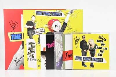 Lot 168 - THE TING TINGS; We Started Nothing, on red...