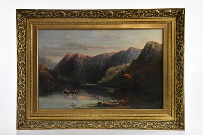 Lot 485 - W. P. GEORGE (EXH 1852-1854); oil on canvas,...