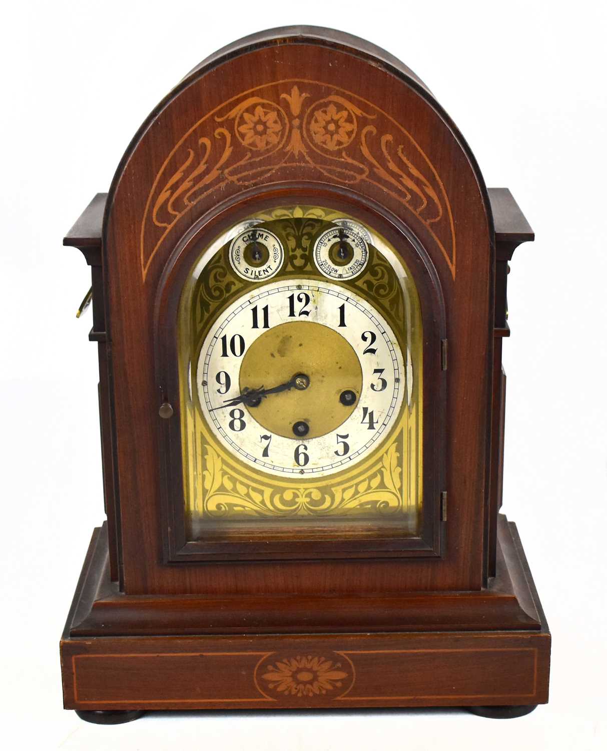 Lot 1481 JUNGHANS; an early 20th century dome topped