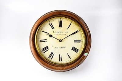 Lot 137 - An early 20th century station-style wall clock...