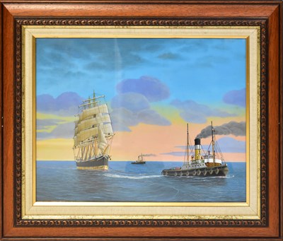 Lot 473 - DENNIS GREEN (1942-2024); oil on board,...