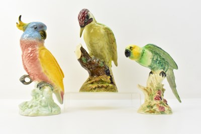 Lot 107 - BESWICK; three pottery figures comprising a...