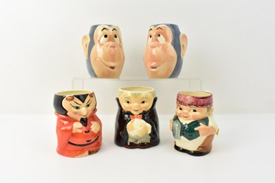 Lot 171 - GOEBEL; five collectible Toby jugs comprising...