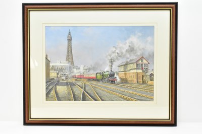 Lot 822 - JOHN L CHAPMAN (Northern artist, b. 1946);...