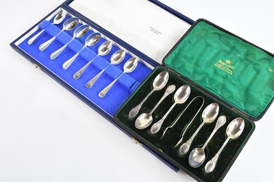 Lot 174 - MAPPIN & WEBB; a cased set of six Edward VII...