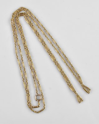 Lot 2009 - A Victorian yellow metal heavy gauge trombone...