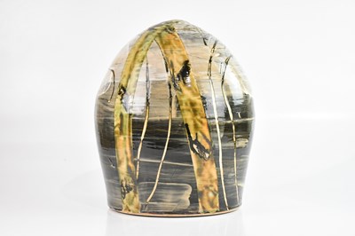 Lot 1922 - STEVEN GLASS; an earthenware bollard form,...