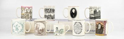 Lot 1910 - WEDGWOOD; a collection of nine commemorative...