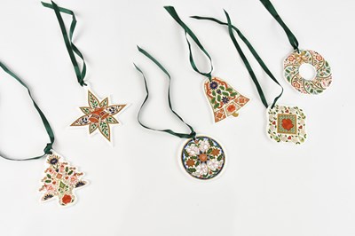 Lot 1241 - ROYAL CROWN DERBY; a collection of six...