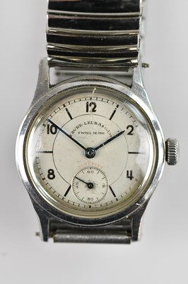 Lot 547 - FAVRE-LEUBA & CO; a Swiss made stainless steel...