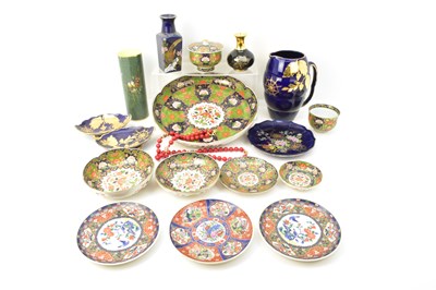 Lot 194 - Mixed pottery including a large John Jenkins...