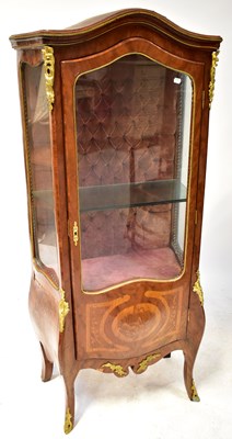 Lot 53 - A reproduction inlaid and gilt brass mounted...