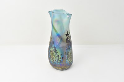Lot 245 - JOHN DITCHFIELD FOR GLASFORM; an iridescent...