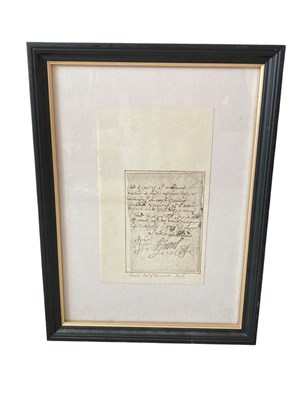 Lot 616 - A 16th century hand written plea from the...