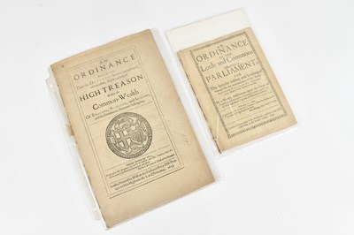 Lot 645 - AN ORDINANCE OF THE LORDS AND COMMONS...