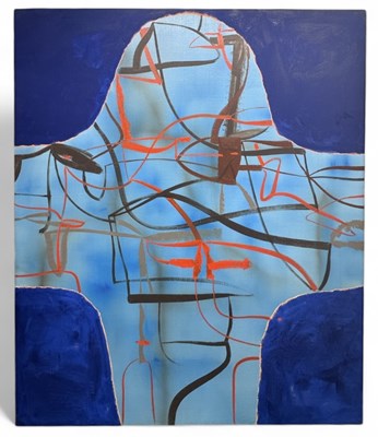 Lot 139 - MAURICE COCKRILL (1936-2013); a large abstract...