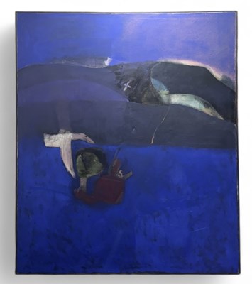 Lot 134 - ROGER CECIL (1942-2015); large oil on canvas, '...