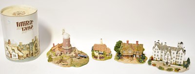 Lot 299 - LILLIPUT LANE; six boxed figures comprising a...