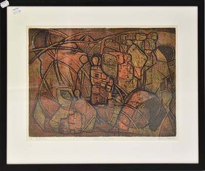 Lot 443 - A CAPORASO (French, 20th century); an artist's...