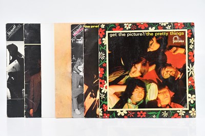 Lot 14 - THE PRETTY THINGS; ten albums comprising Get...