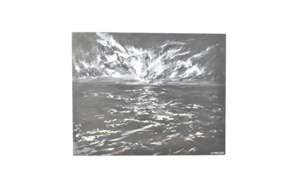 Lot 438 - W. MACCABE; acrylic on box canvas, 'The Evil...