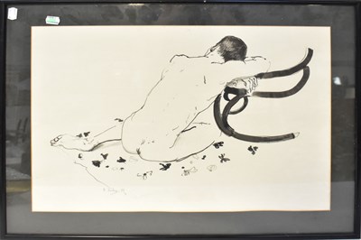 Lot 440 - BOHUSLAV BARLOW (born 1947); pen and ink study,...