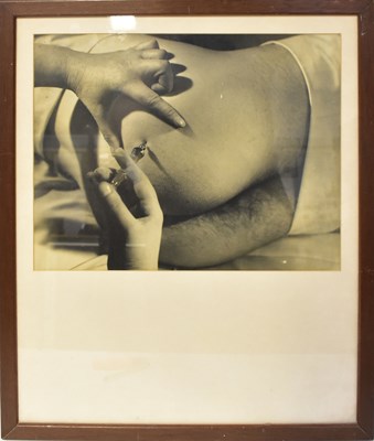 Lot 450 - JEAN STRAKER; a black and white photograph of...