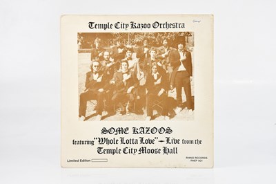 Lot 86 - TEMPLE CITY KAZOO ORCHESTRA; Some Kazoos (RNEP-...