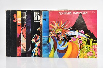 Lot 19 - MOUNTAIN/MOUNTAIN RELATED; seven albums...