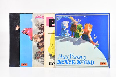 Lot 214 - PINK FAIRIES; five albums comprising Never...