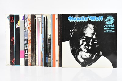 Lot 48 - BLUES; twenty-one albums, to include six...