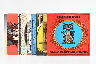 Lot 116 - KEEF HARTLEY BAND; nine albums comprising...