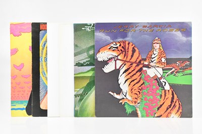 Lot 56 - JERRY GARCIA; six albums comprising Garcia (RX-...