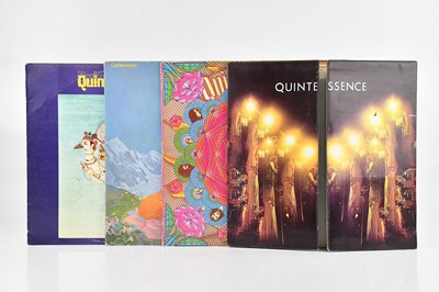 Lot 3 - QUINTESSENCE; four albums comprising self...