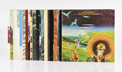Lot 8 - VAN MORRISON; twenty-one albums comprising...