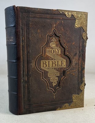 Lot 507 - REV. JOHN EADIE; The Holy Bible with the...