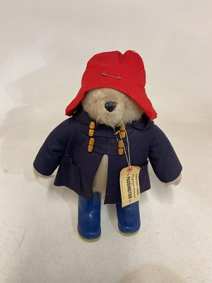 Lot 109 - An early Paddington Bear with Dunlop boots,...