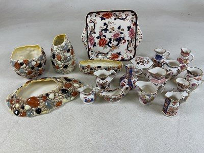 Lot 436 - MASONS AND SLYVAC WARE; a small amount of...
